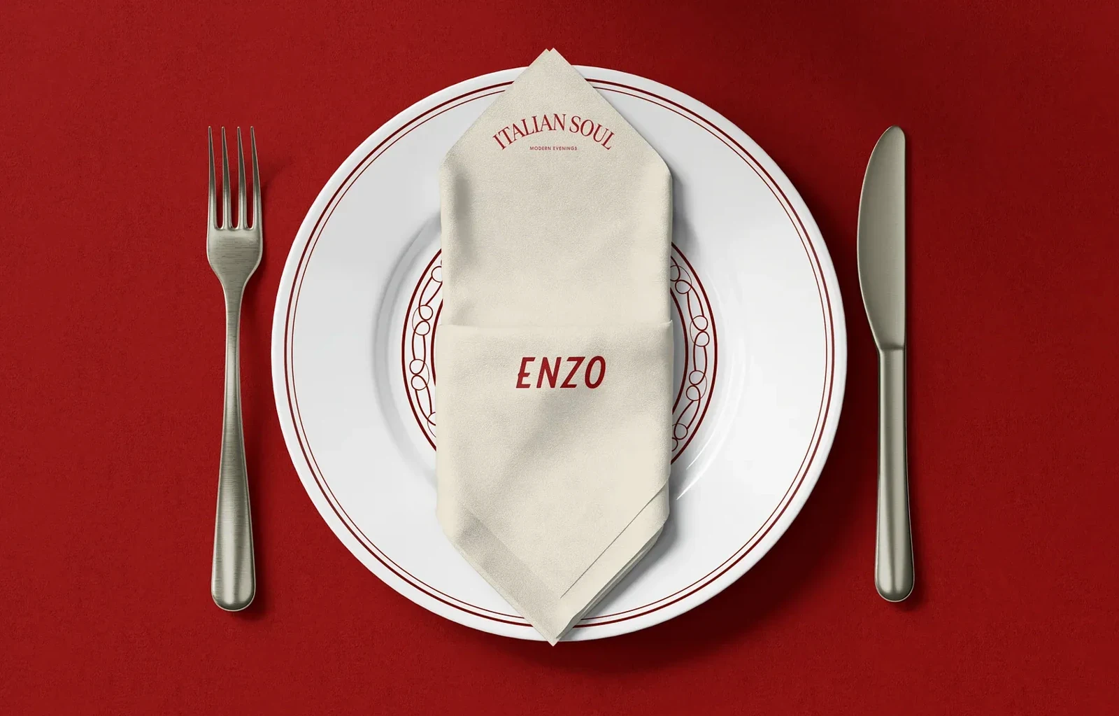 ENZO — identité de restaurant
