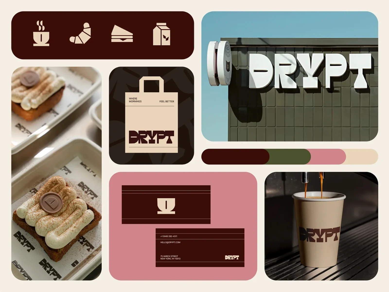 DRYPT — identité de café